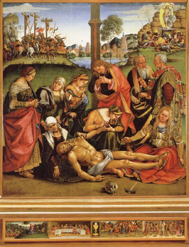 Luca Signorelli The Mourning of Christ oil painting picture